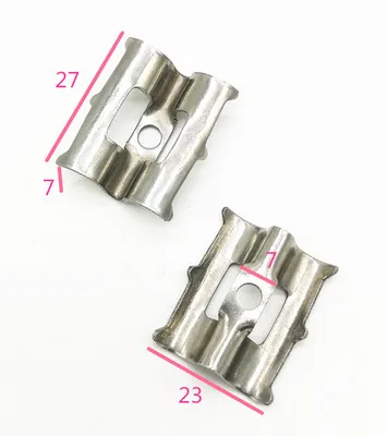 100pcs Bamboo floor fastener stainless steel connector 201 six-thorn buckle U-shaped floor clip screw
100pcs Bamboo floor fastener stainless steel connector 201 six-thorn buckle U-shaped floor clip screw