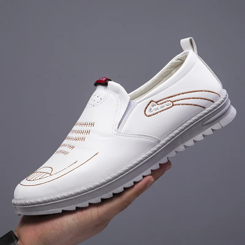 Fashion Men Flat Shoes Casual Pu Leather Shoes Low Top Loafers Light Men Sneakers Soft Sole Moccasins Cozy Driving Shoes Zapatos
Fashion Men Flat Shoes Casual Pu Leather Shoes Low Top Loafers Light Men Sneakers Soft Sole Moccasins Cozy Driving Shoes Zapatos