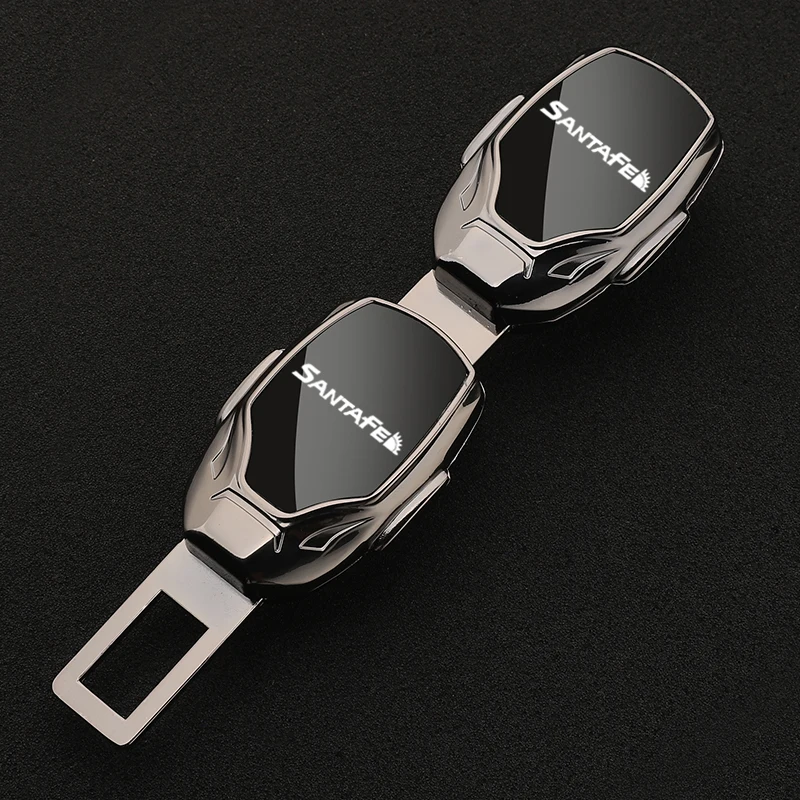 

Car Safety Buckle Clip Seat Belt Plug Alarm Canceler Stopper For Hyundai Santafe Car Accessorie
