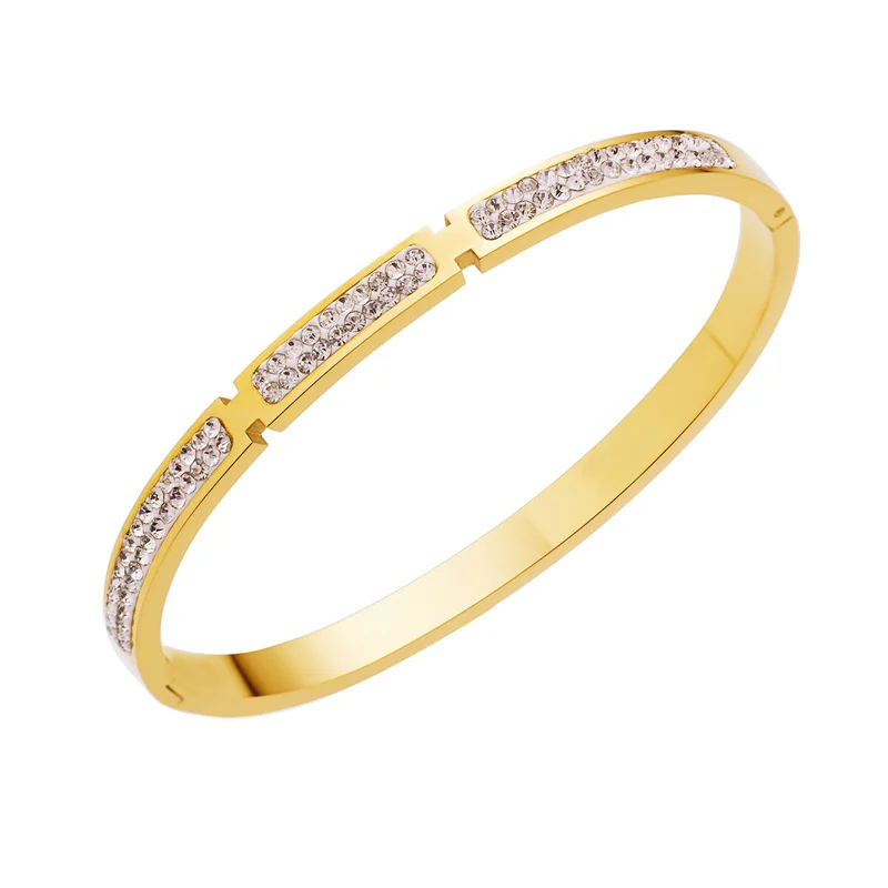 Браслеты Dimond Gold для женщин, роскошные дизайнерские ювелирные изделия из нержавеющей стали оптом, очаровательный браслет, не выцветает, рождественский подарок
Браслеты Dimond Gold для женщин, роскошные дизайнерские ювелирные изделия из нержавеющей стали оптом, очаровательный браслет, не выцветает, рождественский подарок