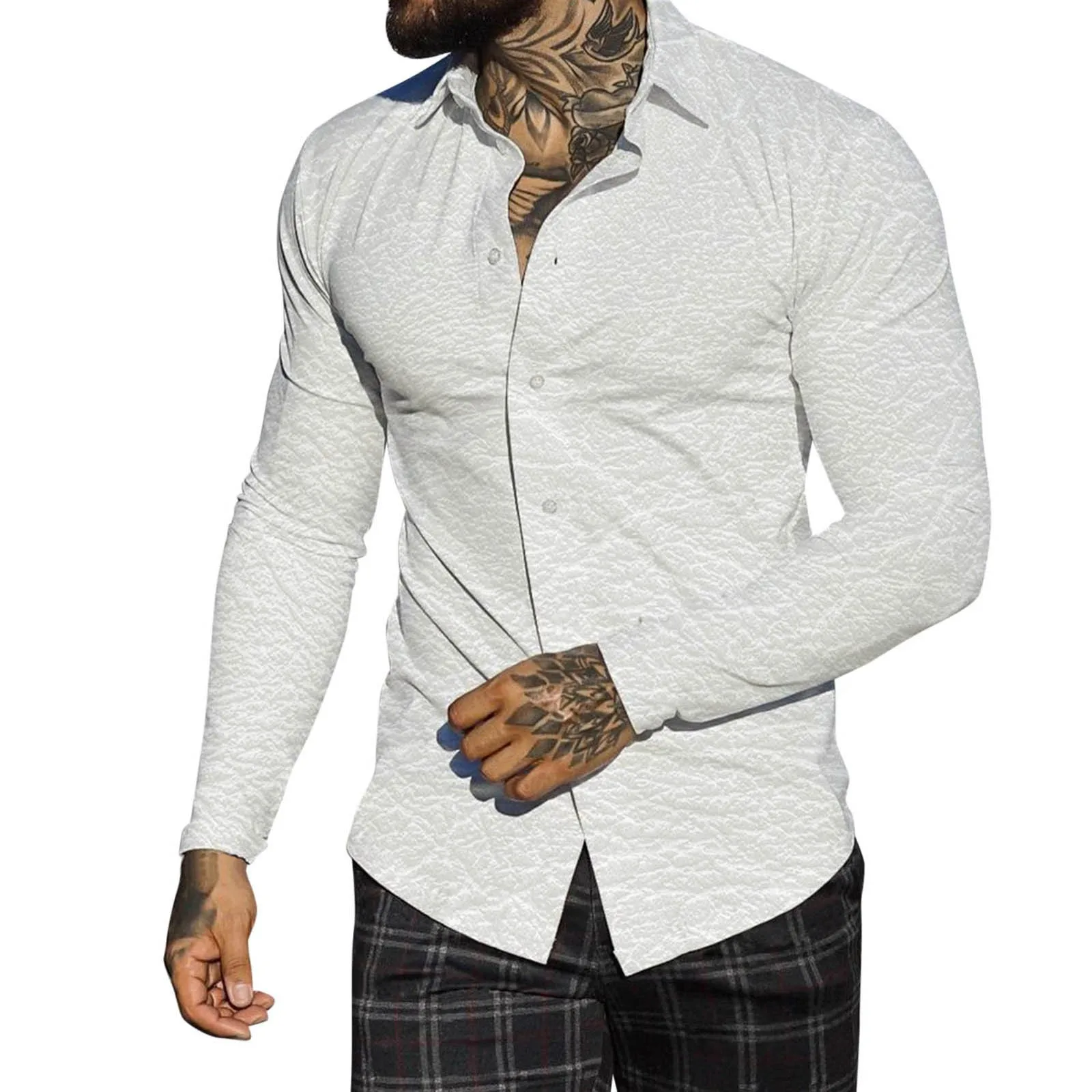 Holiday Shirt Men Shirts v-neck Autumn Winter Single Breasted Casual Lapel Full Print Beach Long Sleeve men Vacation Outdoor
Holiday Shirt Men Shirts v-neck Autumn Winter Single Breasted Casual Lapel Full Print Beach Long Sleeve men Vacation Outdoor