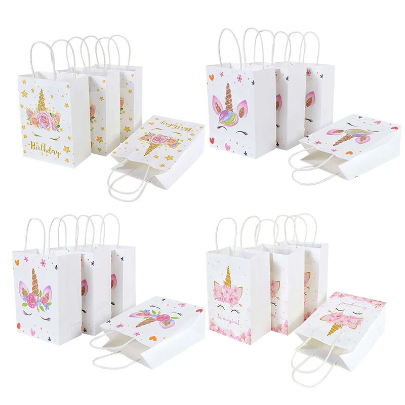 4p Cartoon Unicorn Carrying Paper Bag Wedding Party Birthday Banquet Baby Shower Candy Dessert Packaging Decoration Kid Gift Bag
4p Cartoon Unicorn Carrying Paper Bag Wedding Party Birthday Banquet Baby Shower Candy Dessert Packaging Decoration Kid Gift Bag