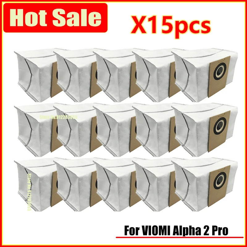 Запчасти для робота-пылесоса Xiaomi Viomi Alpha 2 Pro, сменные мешки с активированным углем, мешок для пыли большой емкости, комплекты аксессуаров
Запчасти для робота-пылесоса Xiaomi Viomi Alpha 2 Pro, сменные мешки с активированным углем, мешок для пыли большой емкости, комплекты аксессуаров