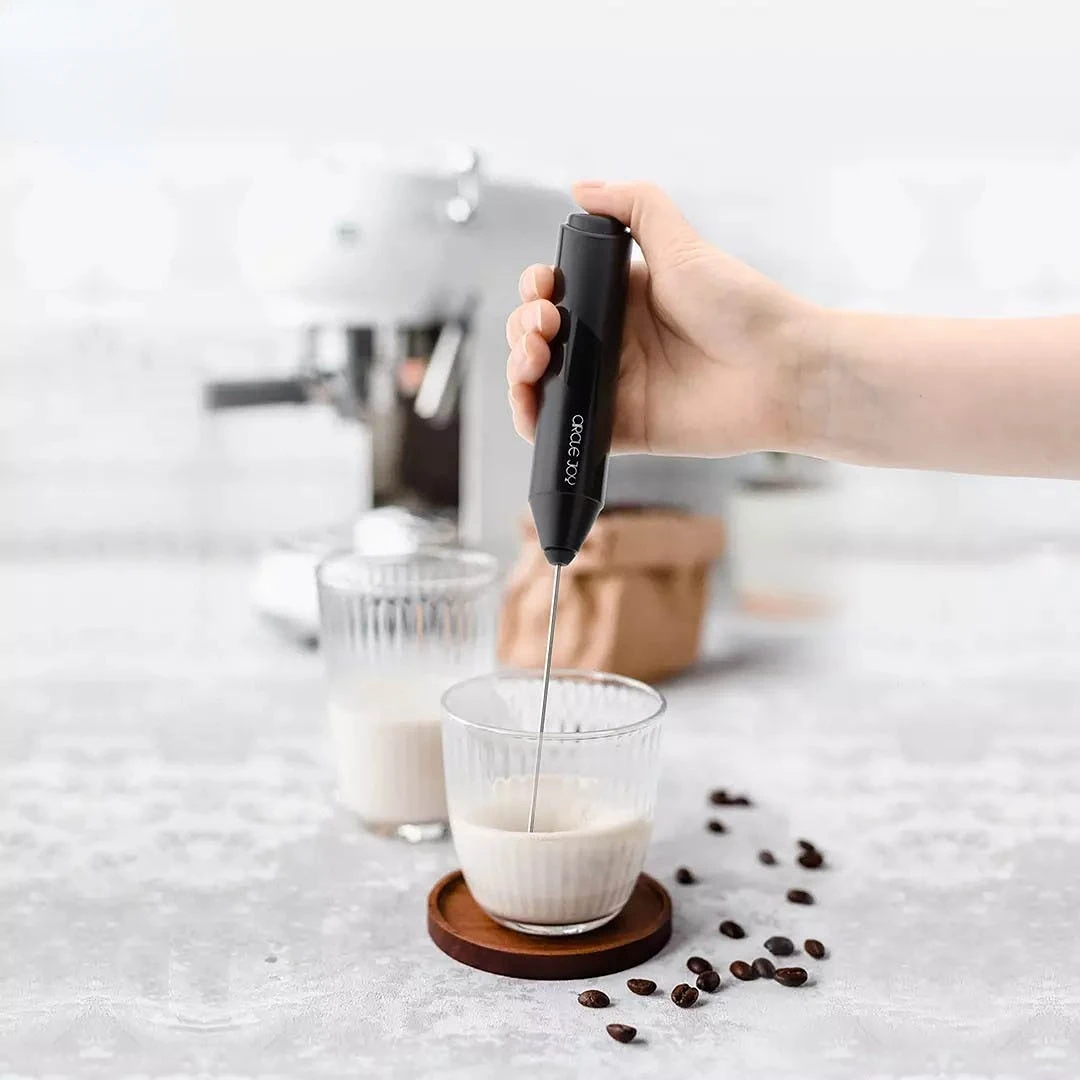Xiaomi Youpin Circle Joy Electric Milk Frother Cappuccino Coffee Frother Home Handheld Milk Blender 14000rpm 304 Food Grade 
Xiaomi Youpin Circle Joy Electric Milk Frother Cappuccino Coffee Frother Home Handheld Milk Blender 14000rpm 304 Food Grade