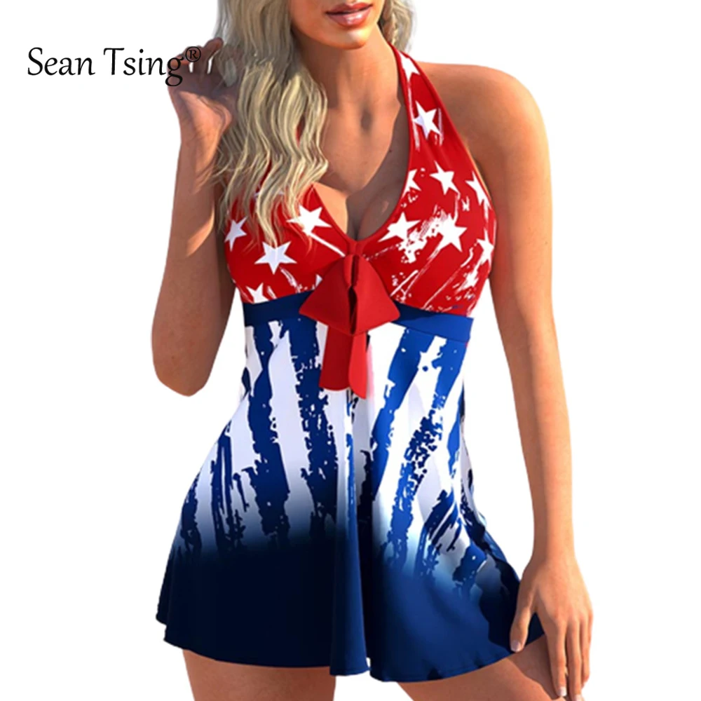 Женский летний купальник с лямкой на шее, купальный костюм из двух предметов, купальные костюмы с американским флагом, женские Танкини, пляж...
Женский летний купальник с лямкой на шее, купальный костюм из двух предметов, купальные костюмы с американским флагом, женские Танкини, пляж...