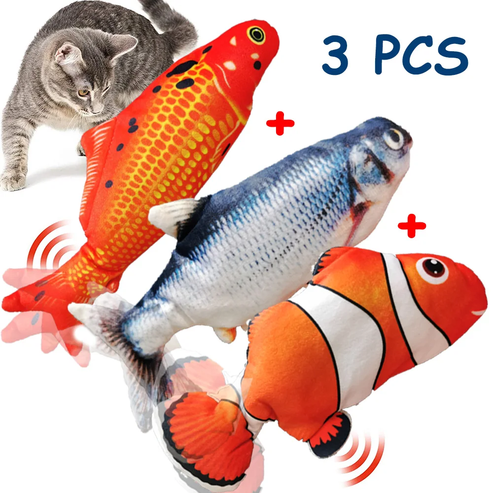 3 шт. электрическая игрушка для кошек, 3D Рыба с USB зарядкой, имитация рыбы, интерактивные игрушки для кошек, игрушки для домашних животных, заб...
3 шт. электрическая игрушка для кошек, 3D Рыба с USB зарядкой, имитация рыбы, интерактивные игрушки для кошек, игрушки для домашних животных, заб...