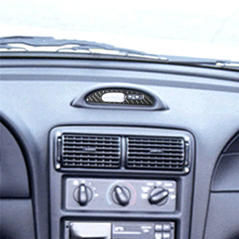 Carbon Fiber Sticker Clock Panel Cover Trim Car Interior Decorative Accessories For Ford Mustang Convertible 2001 2002 2003 2004
Carbon Fiber Sticker Clock Panel Cover Trim Car Interior Decorative Accessories For Ford Mustang Convertible 2001 2002 2003 2004