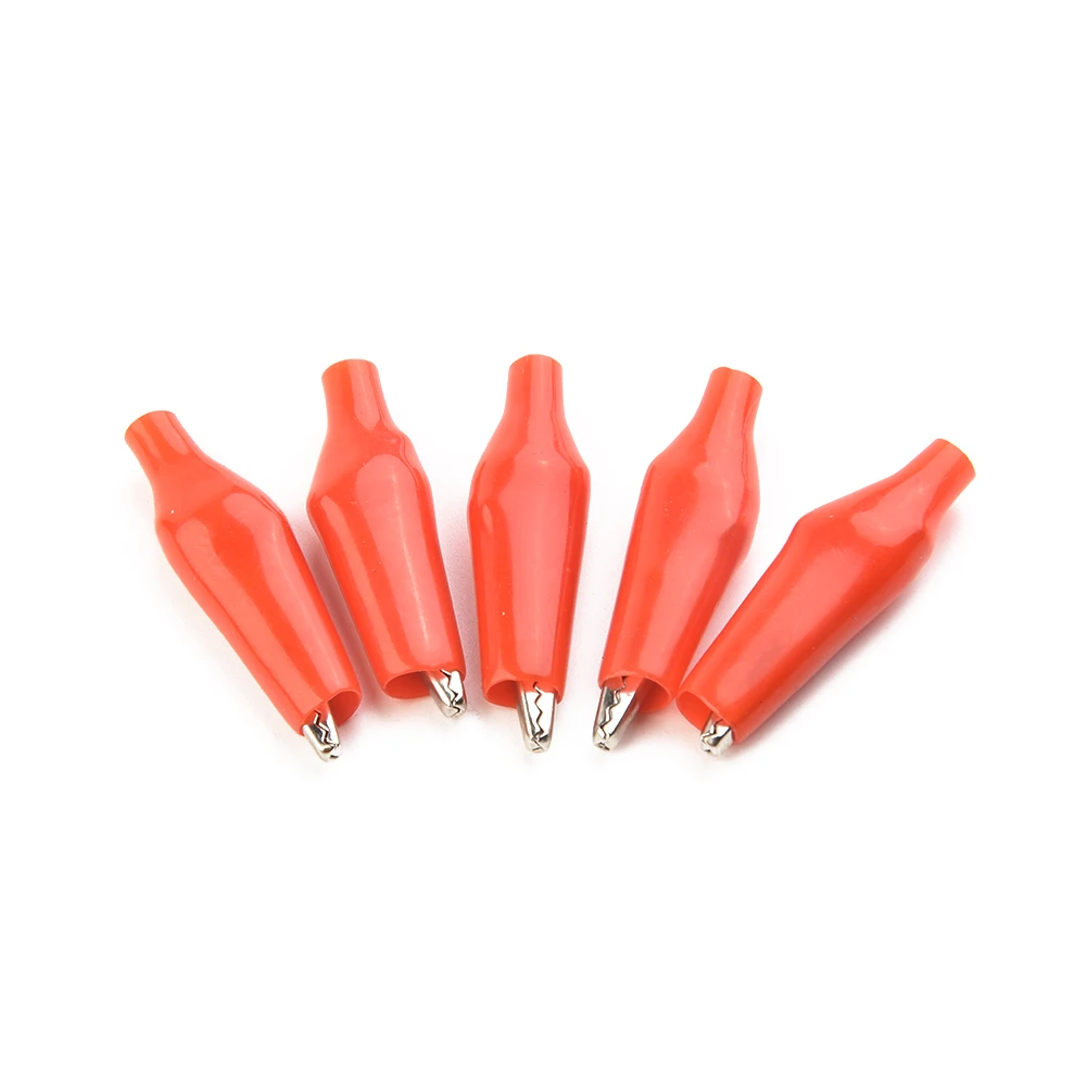 Durable Industrial New Alligator Clips Set Soft Test Probe Black/Red Electrical Clamp Equipment Jumper Plastic
Durable Industrial New Alligator Clips Set Soft Test Probe Black/Red Electrical Clamp Equipment Jumper Plastic
