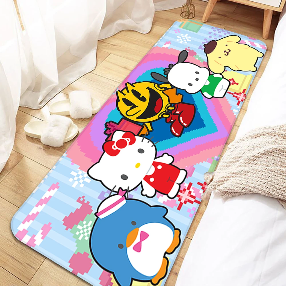 Sanrio Hello Kitty Kuromi My Melody Floor Carpet for Bathroom Living Room Front Flannel Kitchen Rugs Hallway Entrance Door Mats 
Sanrio Hello Kitty Kuromi My Melody Floor Carpet for Bathroom Living Room Front Flannel Kitchen Rugs Hallway Entrance Door Mats