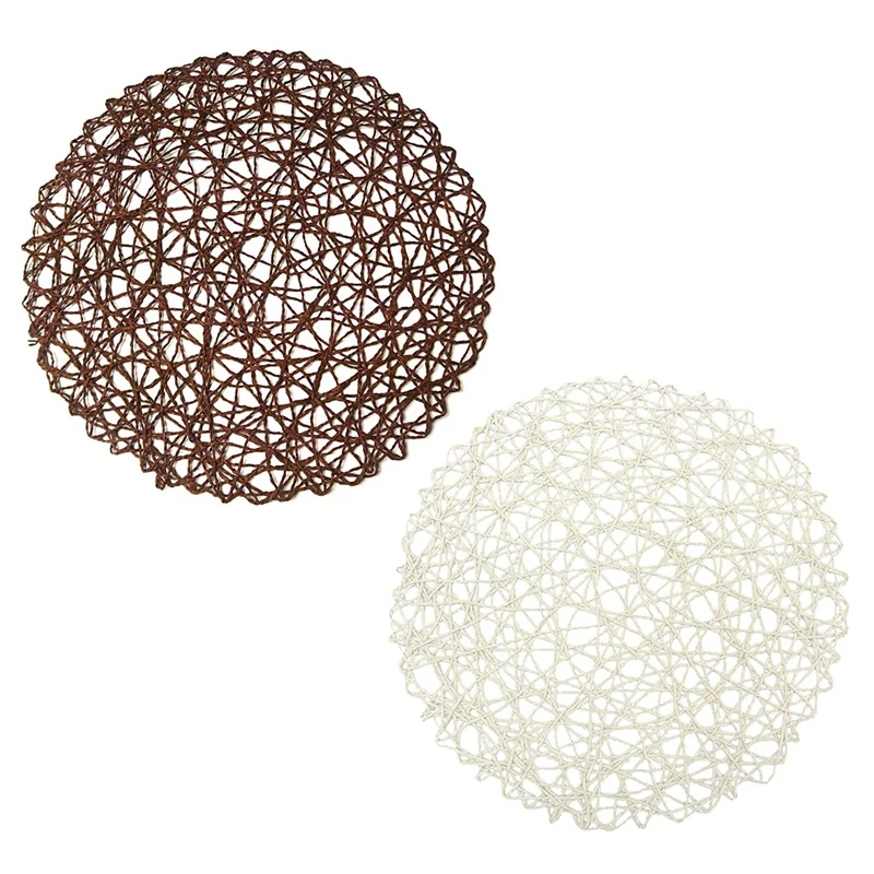 Quality Round Paper Fiber Woven Place Mats Decorative Braided Natural Mat Holidays Parties Decor 15 Inch Set Of 12
Quality Round Paper Fiber Woven Place Mats Decorative Braided Natural Mat Holidays Parties Decor 15 Inch Set Of 12