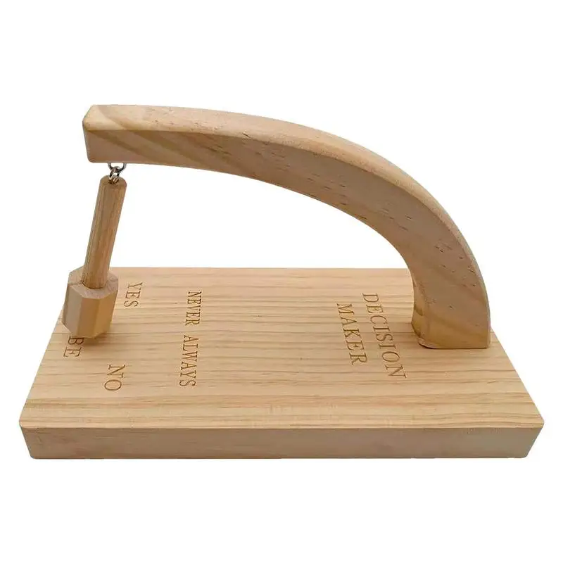 Decision Maker Pendulum Wooden Maker Swing Pendulum Desk Tabletop Game Toy Computer Desk Office Decoration Desk Decoration
Decision Maker Pendulum Wooden Maker Swing Pendulum Desk Tabletop Game Toy Computer Desk Office Decoration Desk Decoration