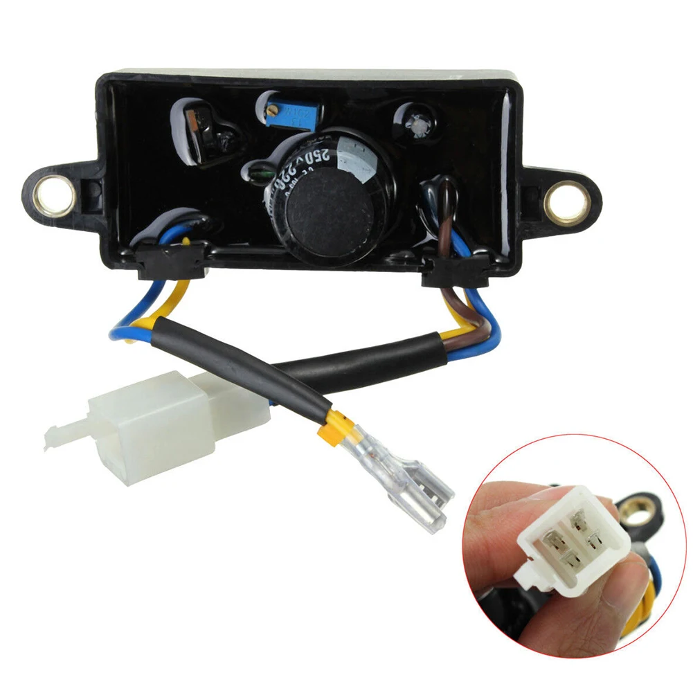 Автоматический регулятор напряжения AVR 3KW.080526TT10-7C для однофазного бензинового генератора 2 кВт ~ 4,5 кВт, регулятор давления
Автоматический регулятор напряжения AVR 3KW.080526TT10-7C для однофазного бензинового генератора 2 кВт ~ 4,5 кВт, регулятор давления