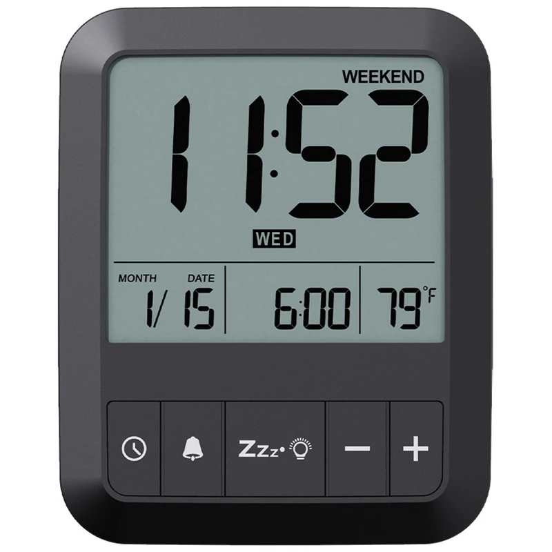 Портативный дорожный будильник прямоугольные студенческие прикроватные часы большой экран дисплей бесшумные цифровые электронные часы 
Портативный дорожный будильник прямоугольные студенческие прикроватные часы большой экран дисплей бесшумные цифровые электронные часы