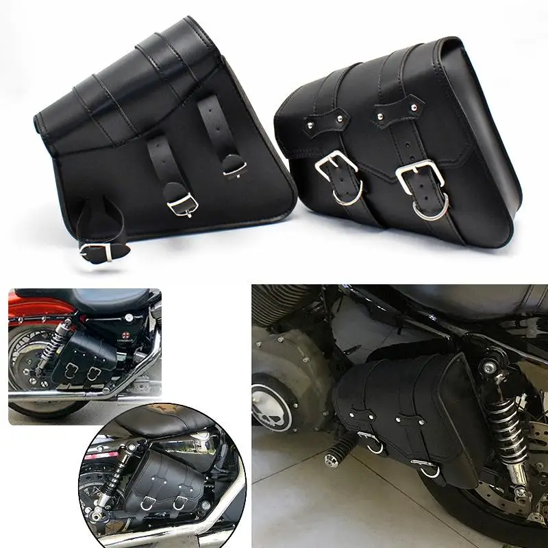 Universal Motorcycle Saddlebags Side Tool Bag PU Leather Luggage Saddle Bag Pouch Black Travel Storage Pouch Drop shipping New
Universal Motorcycle Saddlebags Side Tool Bag PU Leather Luggage Saddle Bag Pouch Black Travel Storage Pouch Drop shipping New