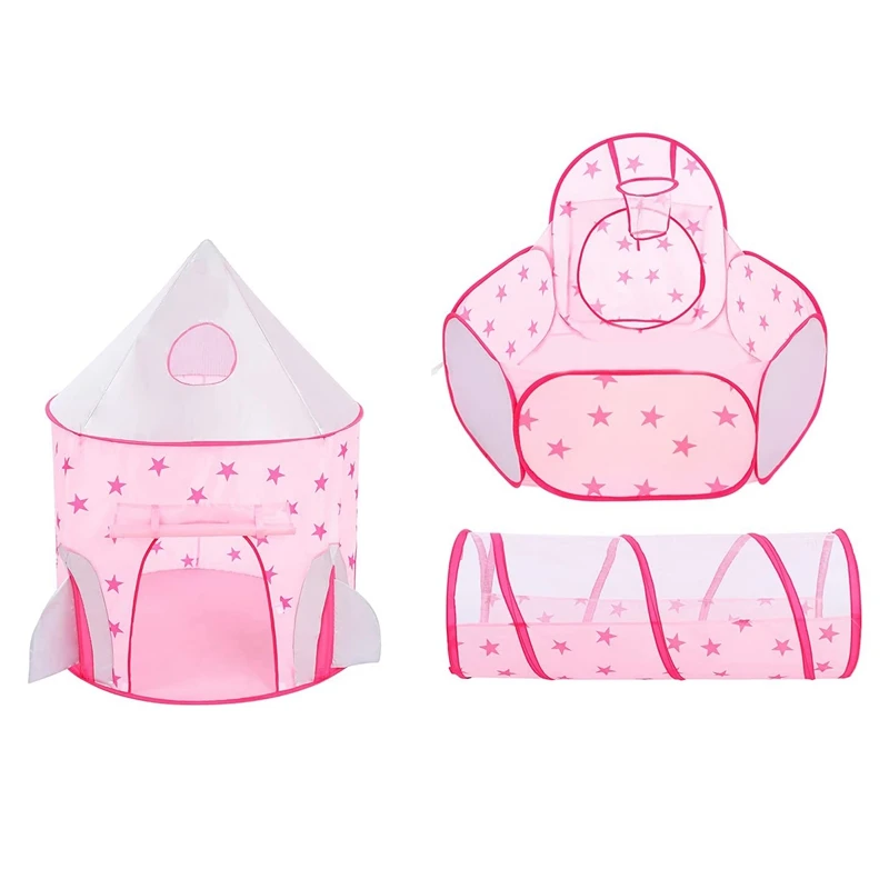Childrens Pool Tent Castle Play Tent Crawl Tunnel and Ball Pit Foldable for Indoor or Outdoor Give to Kids Best Gift
Childrens Pool Tent Castle Play Tent Crawl Tunnel and Ball Pit Foldable for Indoor or Outdoor Give to Kids Best Gift