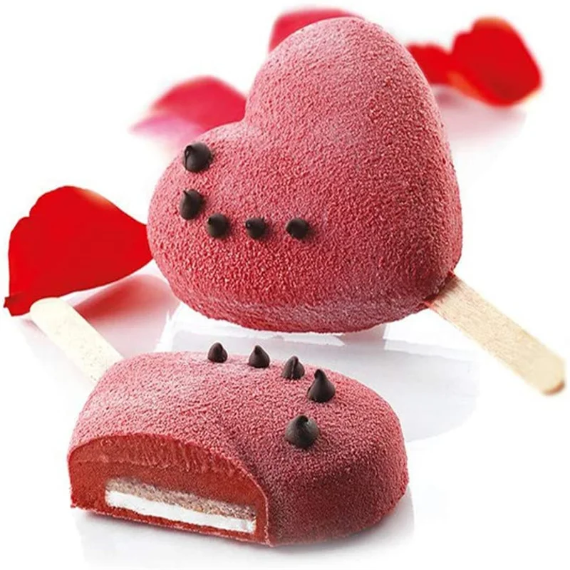 Silicone Ice Cream Mold Cube Chocolate Maker Tray Popsicle Heart Shape Wedding Party Bar Diy Homemade Reusable Kitchen Gadget
Silicone Ice Cream Mold Cube Chocolate Maker Tray Popsicle Heart Shape Wedding Party Bar Diy Homemade Reusable Kitchen Gadget