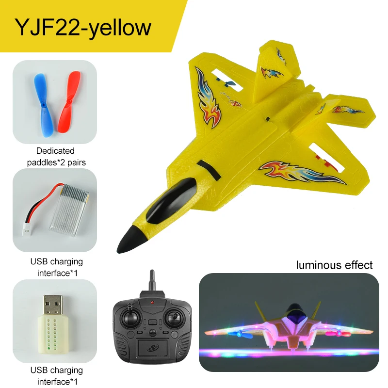 Светодиодный четырехсторонний планер F22 с дистанционным управлением, вертолет с радиоуправлением из вспененного материала, водонепроница...
Светодиодный четырехсторонний планер F22 с дистанционным управлением, вертолет с радиоуправлением из вспененного материала, водонепроница...