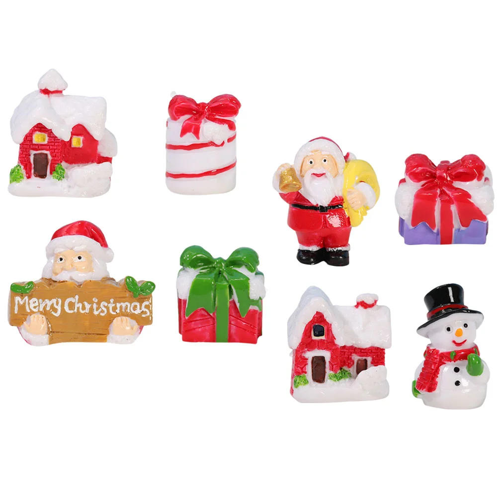 Christmas Mini Santa Claus Miniature Figurines Ornament Micro Ornaments Figures Landscape Snowman Xmas Statuecrafts Winter Resin
Christmas Mini Santa Claus Miniature Figurines Ornament Micro Ornaments Figures Landscape Snowman Xmas Statuecrafts Winter Resin