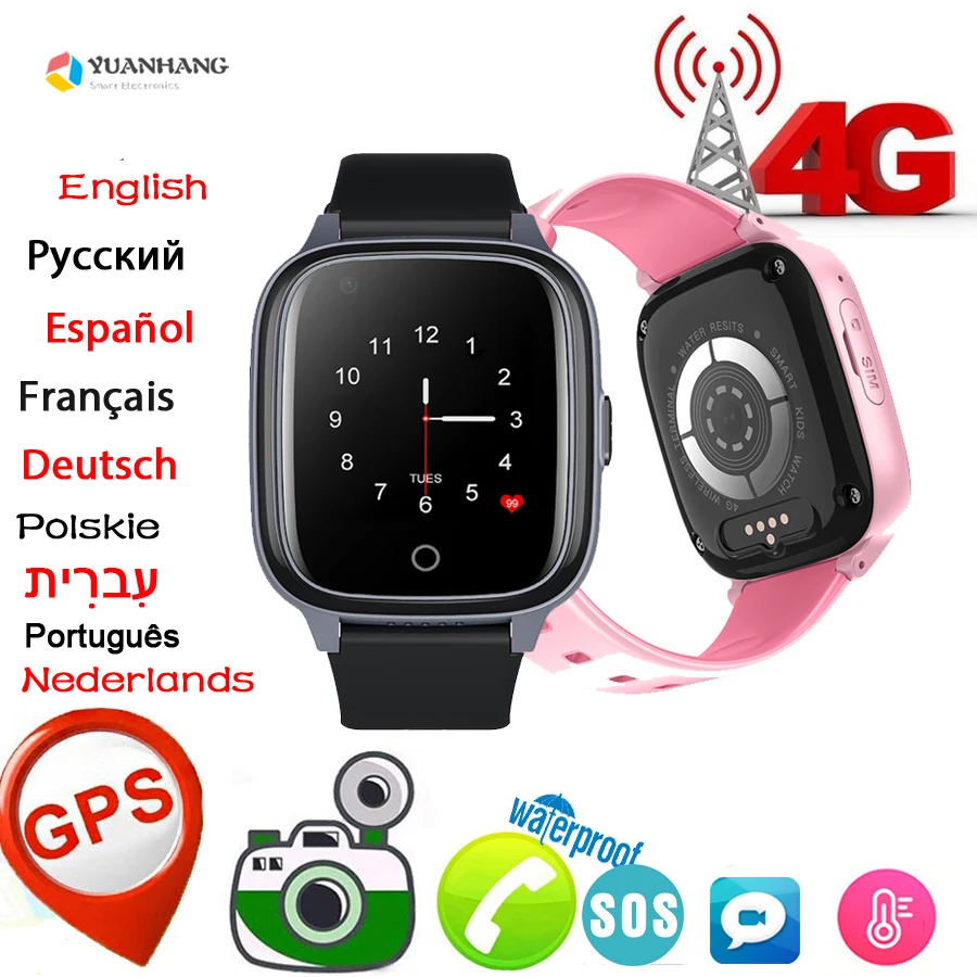 IP67 Waterproof Smart 4G GPS WI-FI Tracker Locate Kid Student Remote Camera Monitor Smartwatch Video Call Android Phone Watch
IP67 Waterproof Smart 4G GPS WI-FI Tracker Locate Kid Student Remote Camera Monitor Smartwatch Video Call Android Phone Watch