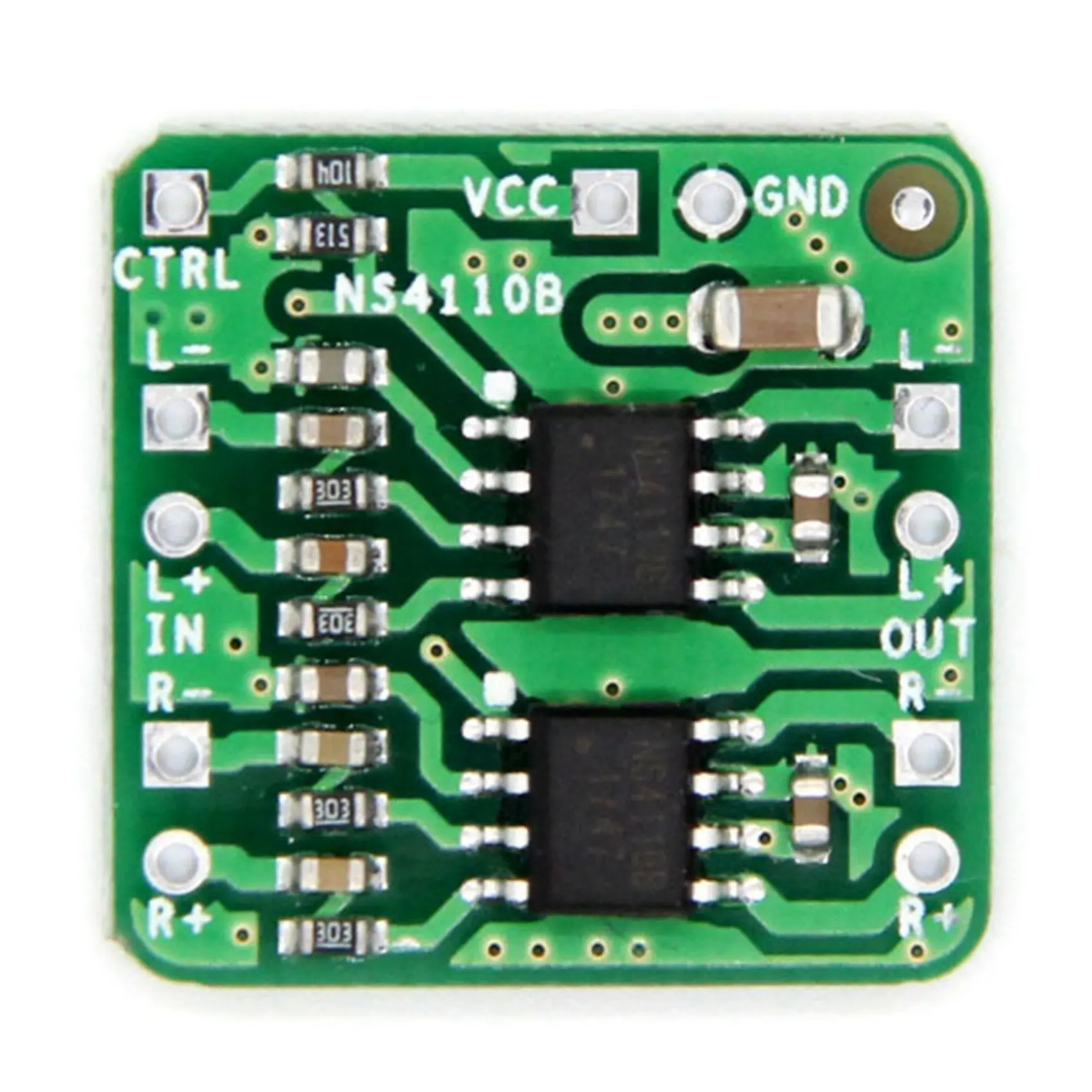 Differential Amplifier Board 2X18W Digital Class D/AB NS4110B Voltage 6-14V Audio Power Amplifier
Differential Amplifier Board 2X18W Digital Class D/AB NS4110B Voltage 6-14V Audio Power Amplifier