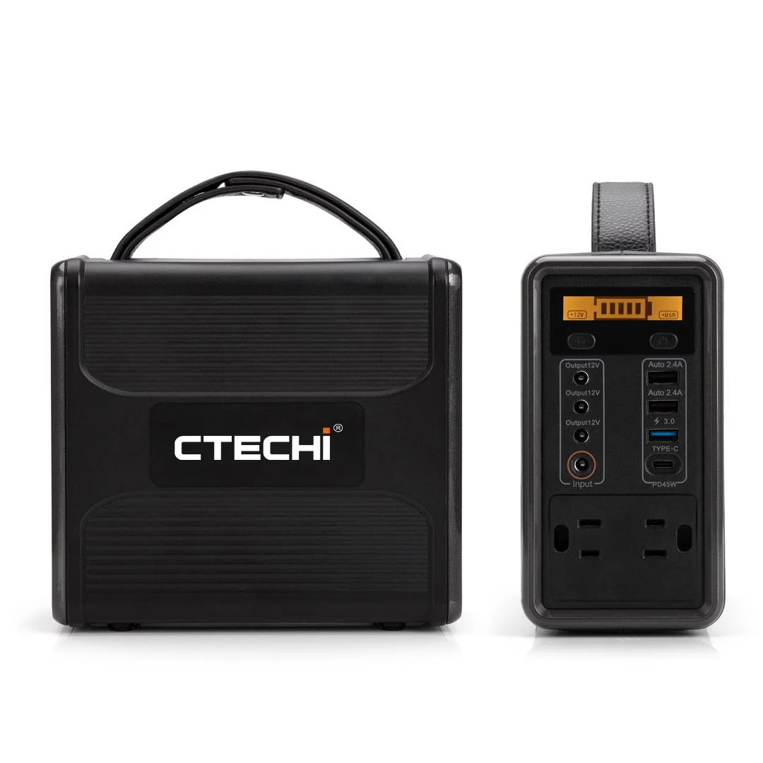 CTECHI CT-150W Multi-function Power Supply Small Portable Power Station Energy Storage
CTECHI CT-150W Multi-function Power Supply Small Portable Power Station Energy Storage