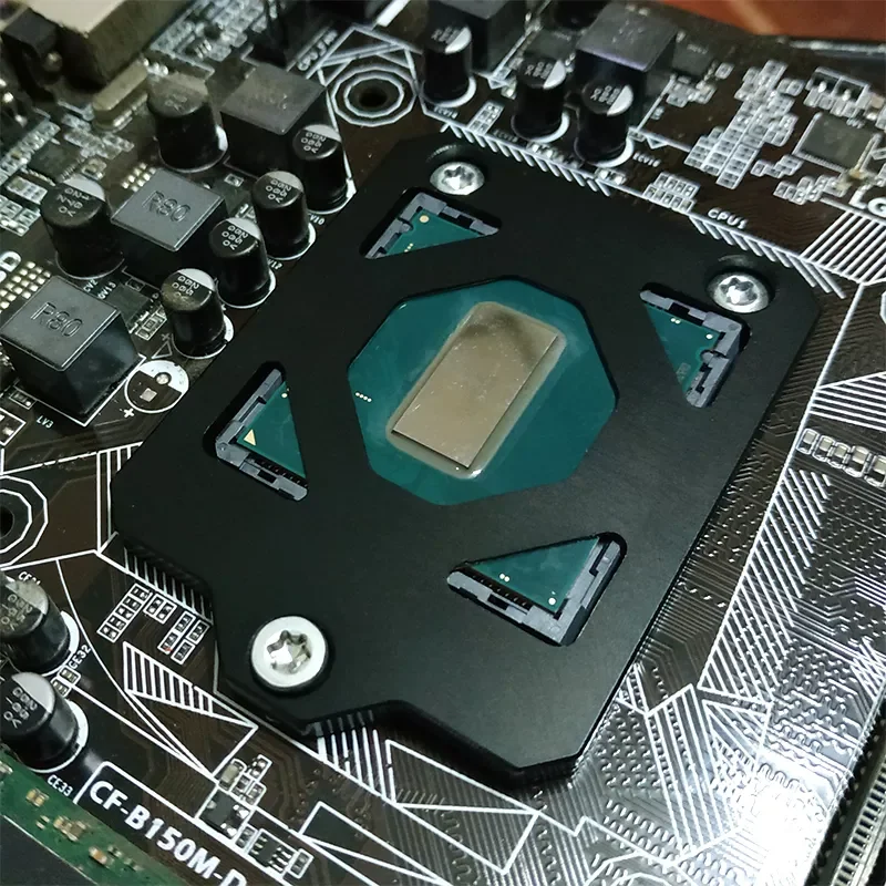 Opener Cover Delid Die Guard For LGA115X Series For Intel CPU 9 Series for 9600K 9700K 9900K CPU Cover Protector
Opener Cover Delid Die Guard For LGA115X Series For Intel CPU 9 Series for 9600K 9700K 9900K CPU Cover Protector