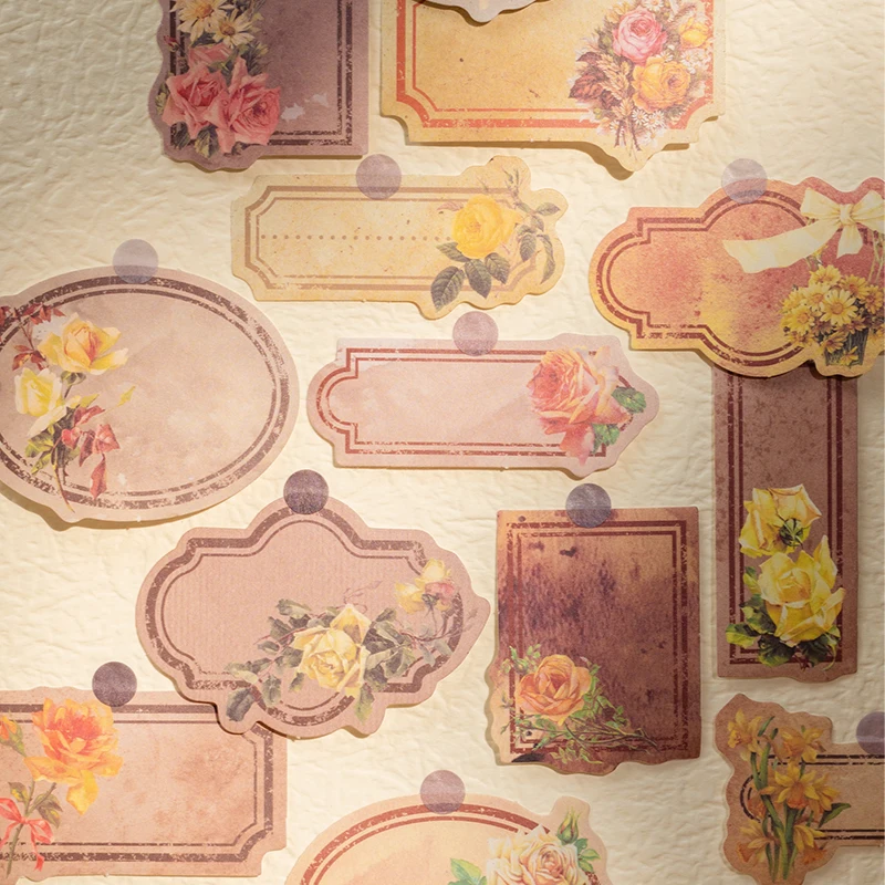 60 PCS Sticker bag garden label retro art hand account collage material decorative sticker flower colourful beautiful 6 styles
60 PCS Sticker bag garden label retro art hand account collage material decorative sticker flower colourful beautiful 6 styles
