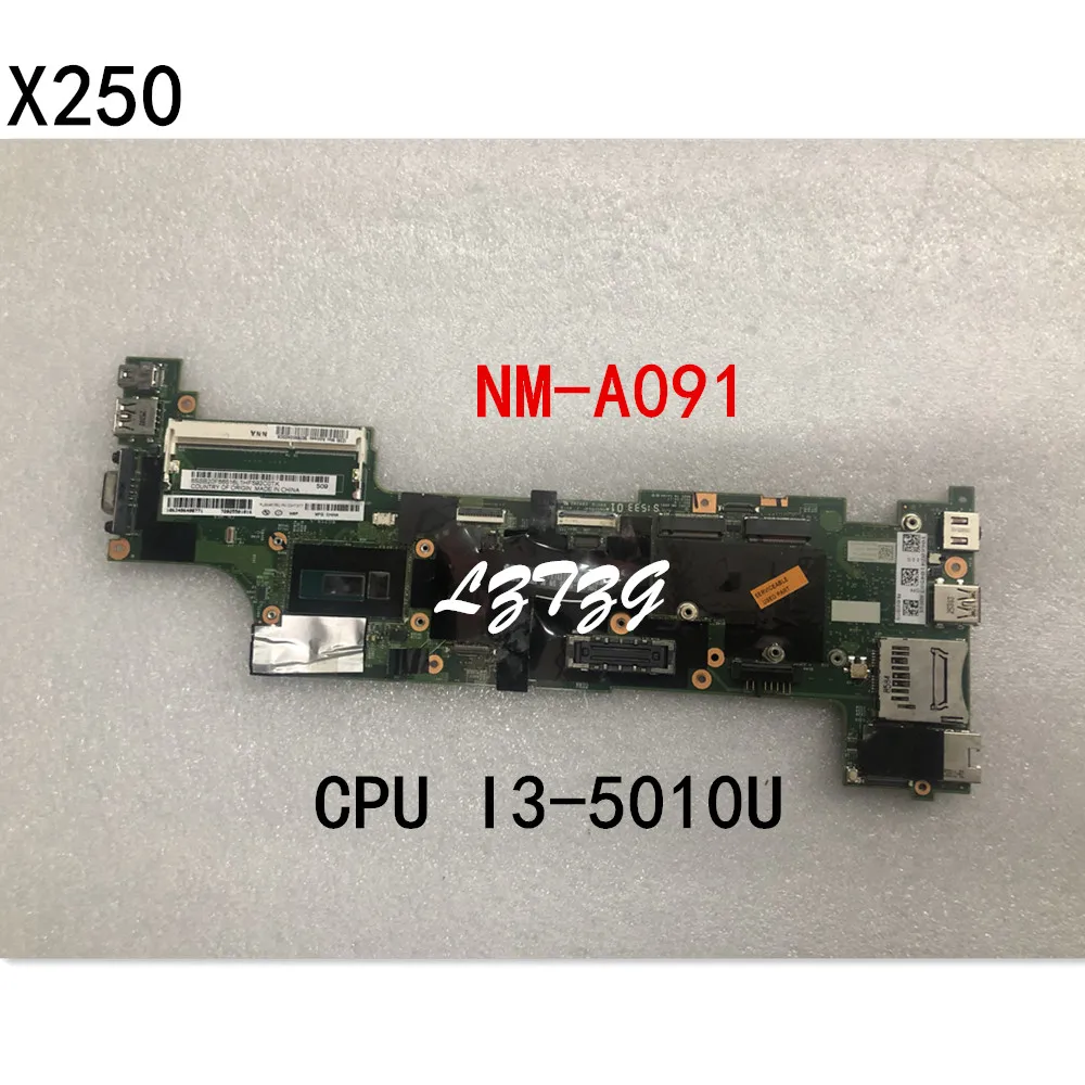 

Оригинальная материнская плата для ноутбука Lenovo ThinkPad X250 CPU I3-5010U/5005U FRU 00HT377 00HT378