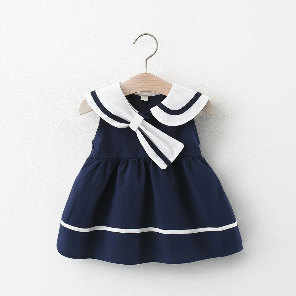 Baby Girl Dress 2022 Summer Sailor Neck Casual 2 year Old Kid Clothes H2G313
Baby Girl Dress 2022 Summer Sailor Neck Casual 2 year Old Kid Clothes H2G313
