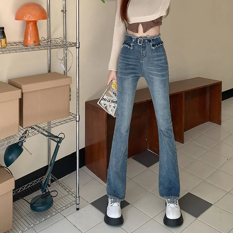 ILARES Pant Jeans Women Streetwear Vintage Clothes Y2k Female Clothing Korean Fashion Jeans Woman High Waist Women's Pants Flare
ILARES Pant Jeans Women Streetwear Vintage Clothes Y2k Female Clothing Korean Fashion Jeans Woman High Waist Women's Pants Flare