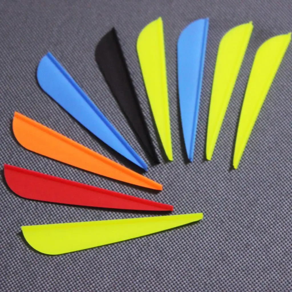 36pcs Hunting Archery 3inch Crossbow Archery Feathers 7Color Drop Shape Cut Fletching Rubber Vane Arrow DIY Archery Accessories
36pcs Hunting Archery 3inch Crossbow Archery Feathers 7Color Drop Shape Cut Fletching Rubber Vane Arrow DIY Archery Accessories