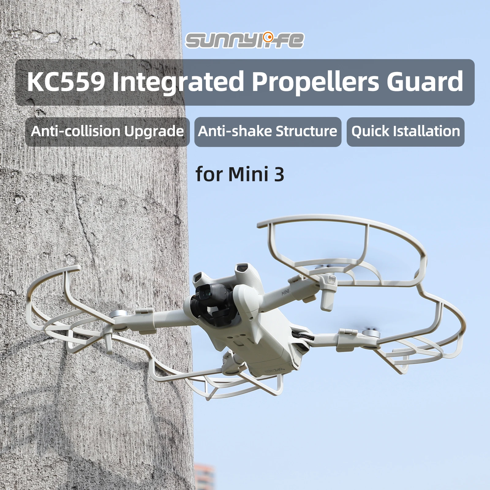 Sunnylife KC559 встроенные металлические экранирующие кольца быстросъемные анти-столкновения защитные кольца для мини 3
Sunnylife KC559 встроенные металлические экранирующие кольца быстросъемные анти-столкновения защитные кольца для мини 3