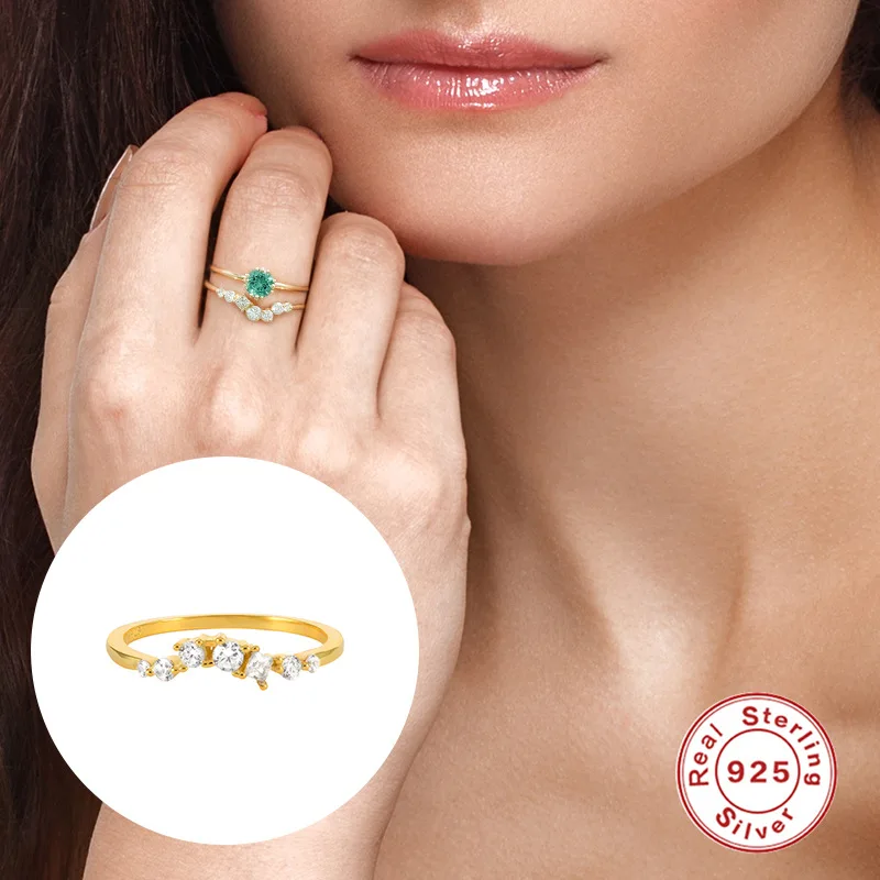 XSL Jiamei Wedding Ring 925 Sterling Silver Plated 18K Gold 5A Zircon Women's Boutique Fashion Wedding Fine Jewelry Gift
XSL Jiamei Wedding Ring 925 Sterling Silver Plated 18K Gold 5A Zircon Women's Boutique Fashion Wedding Fine Jewelry Gift