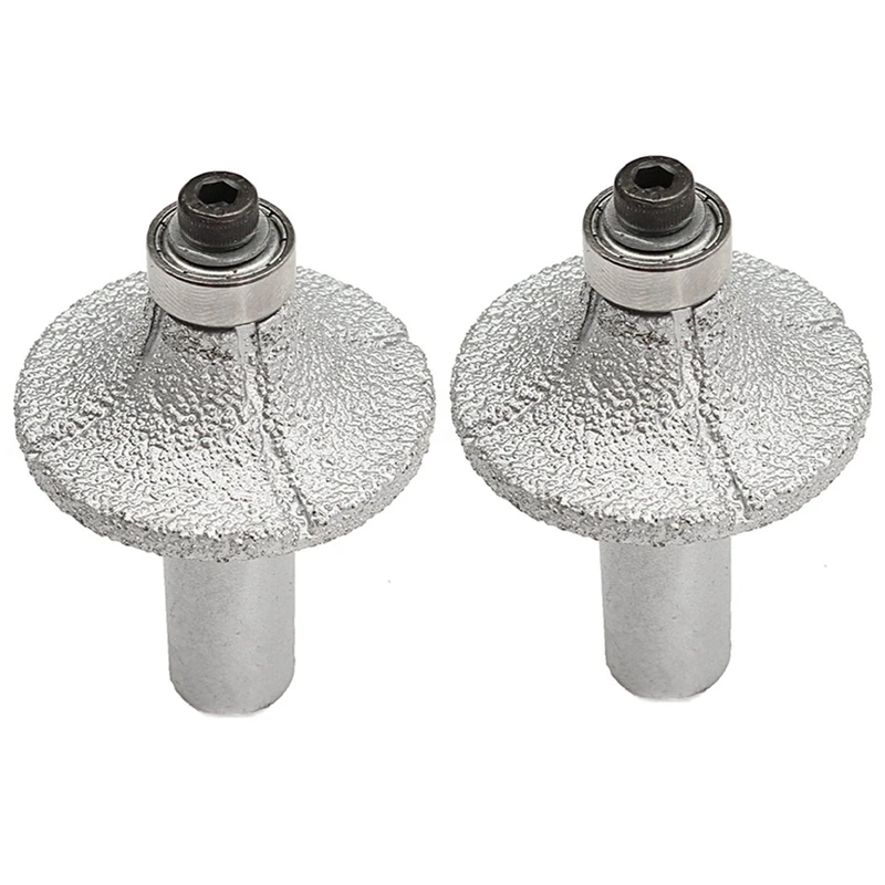 2Pcs 1/2Inch Diamond Router Bit Wheel Half Bullnose For Hand Profiler Marble Granite
2Pcs 1/2Inch Diamond Router Bit Wheel Half Bullnose For Hand Profiler Marble Granite