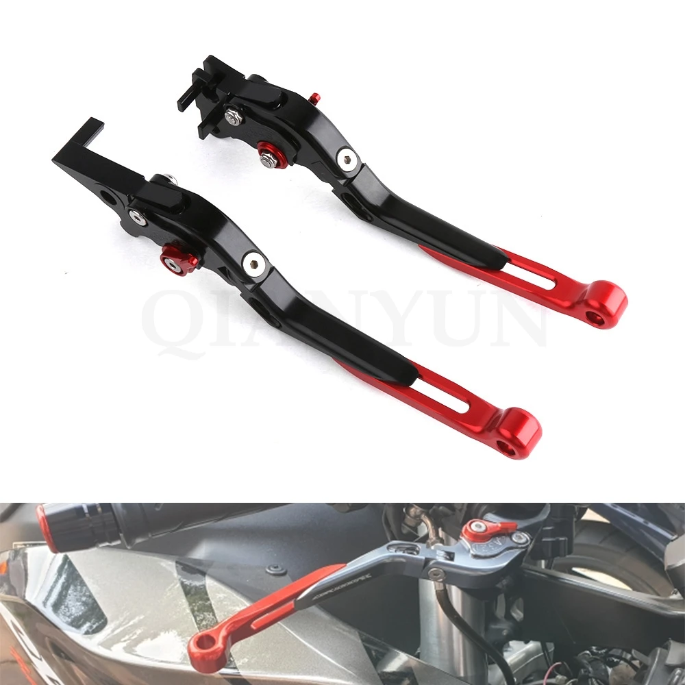 Motorcycle Brake Clutch Levers cnc Adjustable Folding Brake Levers for KAWASAKI ZX-10R 2016
Motorcycle Brake Clutch Levers cnc Adjustable Folding Brake Levers for KAWASAKI ZX-10R 2016