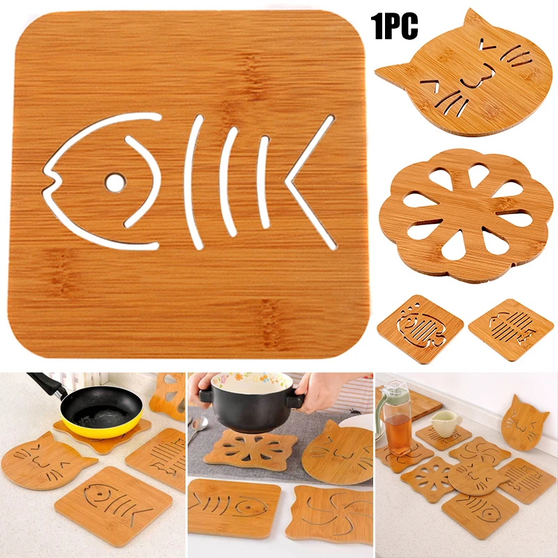 1 Pcs Isolation Pad Wooden Insulation Mat Heat Resistant Kitchen Coasters Cute Cartoon Pattern For Cup Bowl Set De Table
1 Pcs Isolation Pad Wooden Insulation Mat Heat Resistant Kitchen Coasters Cute Cartoon Pattern For Cup Bowl Set De Table