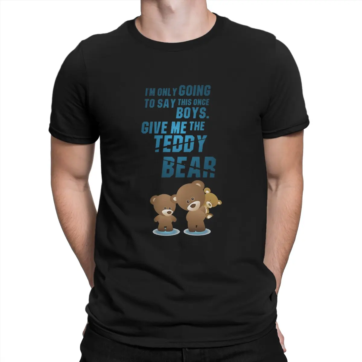 Unique Give Me T-Shirt for Men Crew Neck Cotton T Shirts Teddy Bear Graphic Short Sleeve Tee Shirt Gift Idea Clothing
Unique Give Me T-Shirt for Men Crew Neck Cotton T Shirts Teddy Bear Graphic Short Sleeve Tee Shirt Gift Idea Clothing