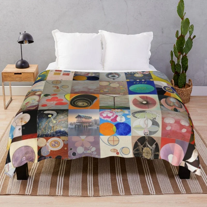 Hilma Klint Thick blankets Veet Plush Decoration Lightweight Thin Throw Blanket for Bedding Sofa Cinema
Hilma Klint Thick blankets Veet Plush Decoration Lightweight Thin Throw Blanket for Bedding Sofa Cinema