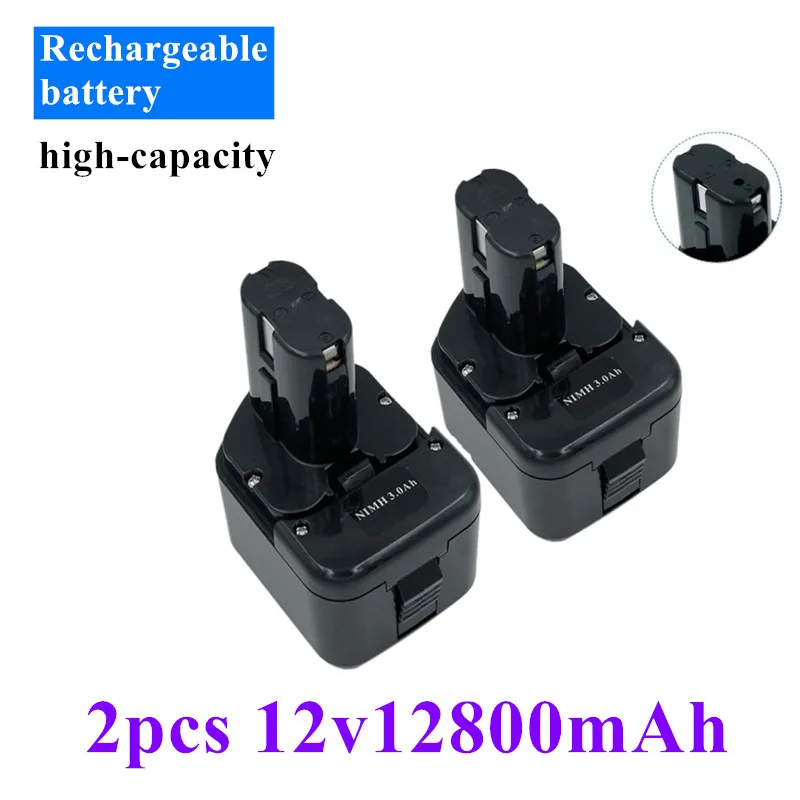 High Quality 12800mAh 12V 12.8Ah Battery for Hitachi EB1214S 12V EB1220BL EB1212S WR12DMR CD4D DH15DV C5D,DS 12DVF3 rechargeable
High Quality 12800mAh 12V 12.8Ah Battery for Hitachi EB1214S 12V EB1220BL EB1212S WR12DMR CD4D DH15DV C5D,DS 12DVF3 rechargeable