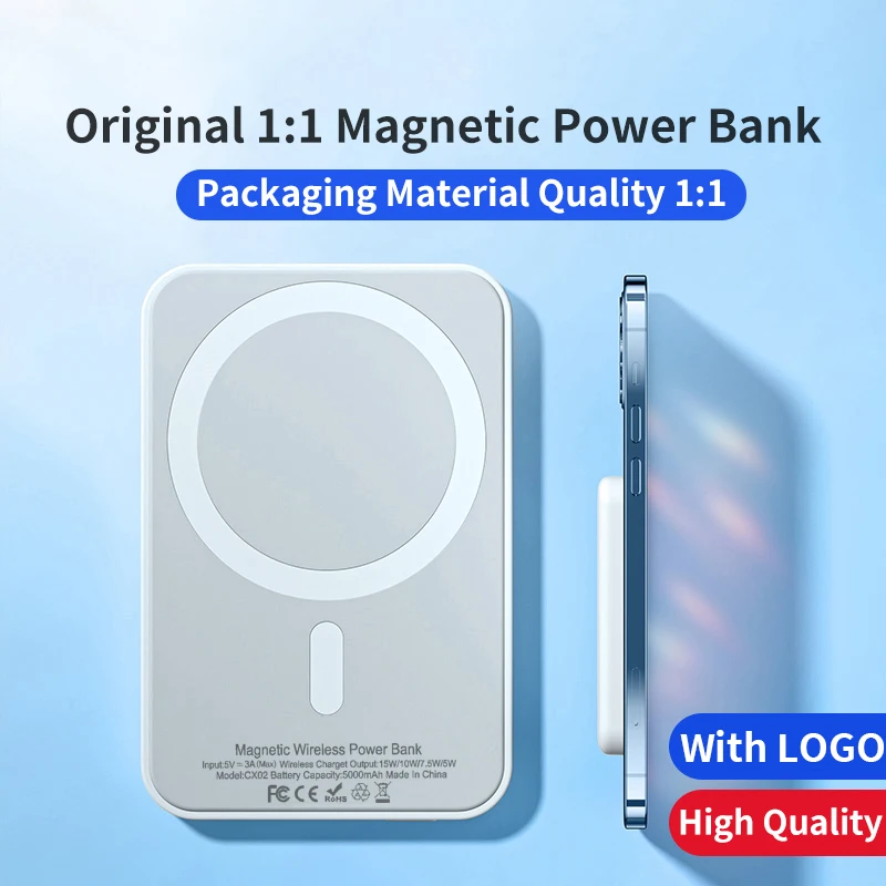 Оригинальное 1:1 копия Magsafe портативное зарядное устройство магнитное портативное зарядное устройство Беспроводное зарядное устройство дл...
Оригинальное 1:1 копия Magsafe портативное зарядное устройство магнитное портативное зарядное устройство Беспроводное зарядное устройство дл...