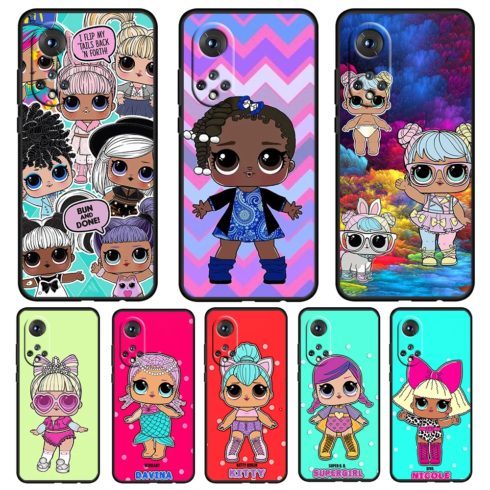 L.O.L. SURPRISE Doll Love For Honor 60 50 20 SE Pro X30 10X 10i 10 9X 9A 8X 8A Lite Silicone Soft TPU Black Phone Case Cover
L.O.L. SURPRISE Doll Love For Honor 60 50 20 SE Pro X30 10X 10i 10 9X 9A 8X 8A Lite Silicone Soft TPU Black Phone Case Cover