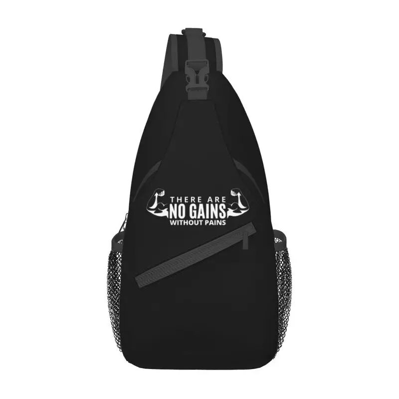 No Pain No Gain Fitness Gym Sling Crossbody Chest Bag Men Cool Bodybuilding Lover Shoulder Backpack for Travel Cycling
No Pain No Gain Fitness Gym Sling Crossbody Chest Bag Men Cool Bodybuilding Lover Shoulder Backpack for Travel Cycling