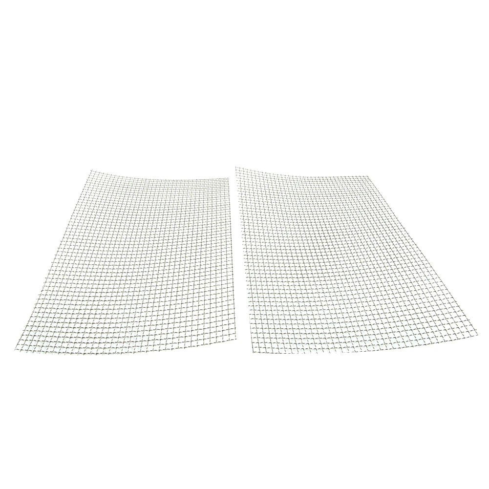 Filter Screen Wire Sheet 2pcs 4/10/50/100 Mesh Braided Filtration High Temperature Oxidation Protective Decorative
Filter Screen Wire Sheet 2pcs 4/10/50/100 Mesh Braided Filtration High Temperature Oxidation Protective Decorative