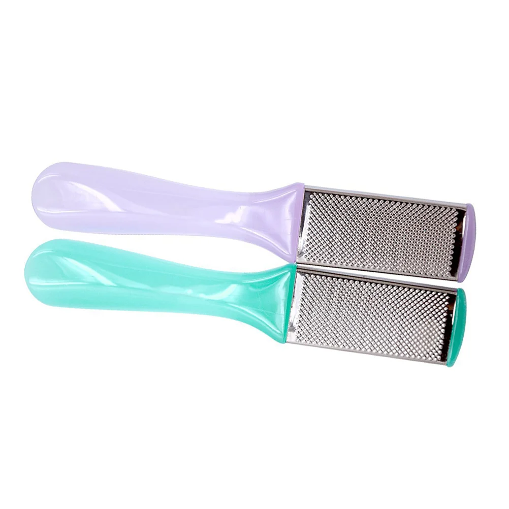 2PCS Stainless Steel Practical Convenient Double-sided Foot File Pedicure Rasp Callus Remover Exfoliating Brush
2PCS Stainless Steel Practical Convenient Double-sided Foot File Pedicure Rasp Callus Remover Exfoliating Brush