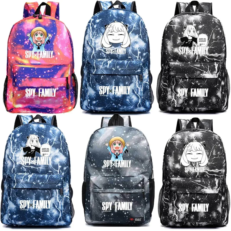 Spyxfamily Series Starry Backpack Anya Forger Leisure Kawaii College Style Canvas Travel School Bag Large Capacity Student Gift
Spyxfamily Series Starry Backpack Anya Forger Leisure Kawaii College Style Canvas Travel School Bag Large Capacity Student Gift