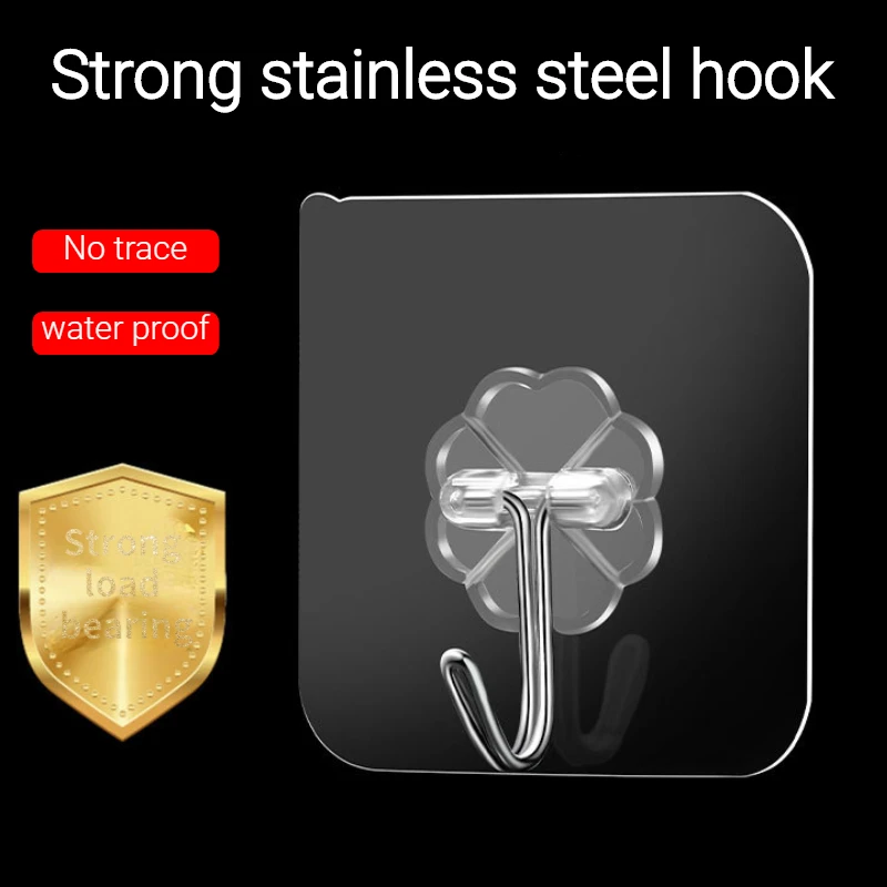10 pieces Kitchen Seamless Adhesive Hook Bathroom Transparent Wall Hanging Adhesive Door Hook Sturdy Small Hook No Nails
10 pieces Kitchen Seamless Adhesive Hook Bathroom Transparent Wall Hanging Adhesive Door Hook Sturdy Small Hook No Nails