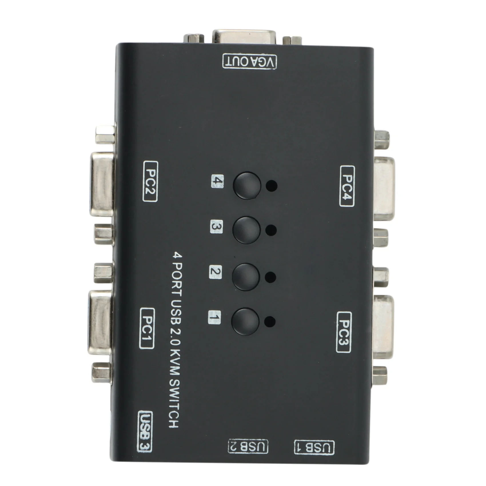 KVM Switch,USB VGA KVM Switch For 4PC Sharing One Video Monitor And 3 USB Devices,For PC, Keyboard, Mouse, Scanner
KVM Switch,USB VGA KVM Switch For 4PC Sharing One Video Monitor And 3 USB Devices,For PC, Keyboard, Mouse, Scanner