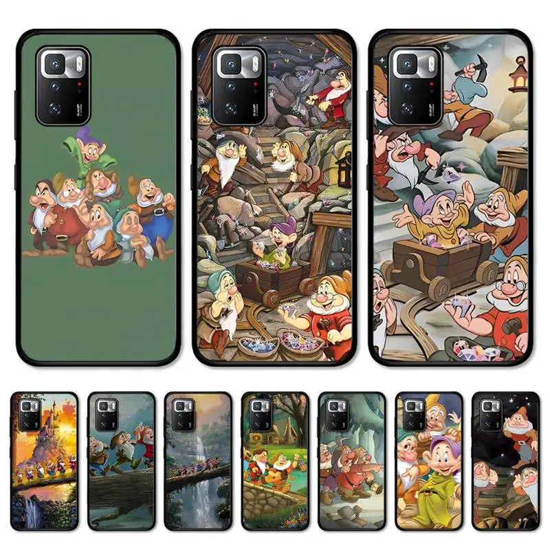 

Disney Seven Dwarfs Phone Case for Redmi Note 8 7 9 4 6 pro max T X 5A 3 10 lite pro