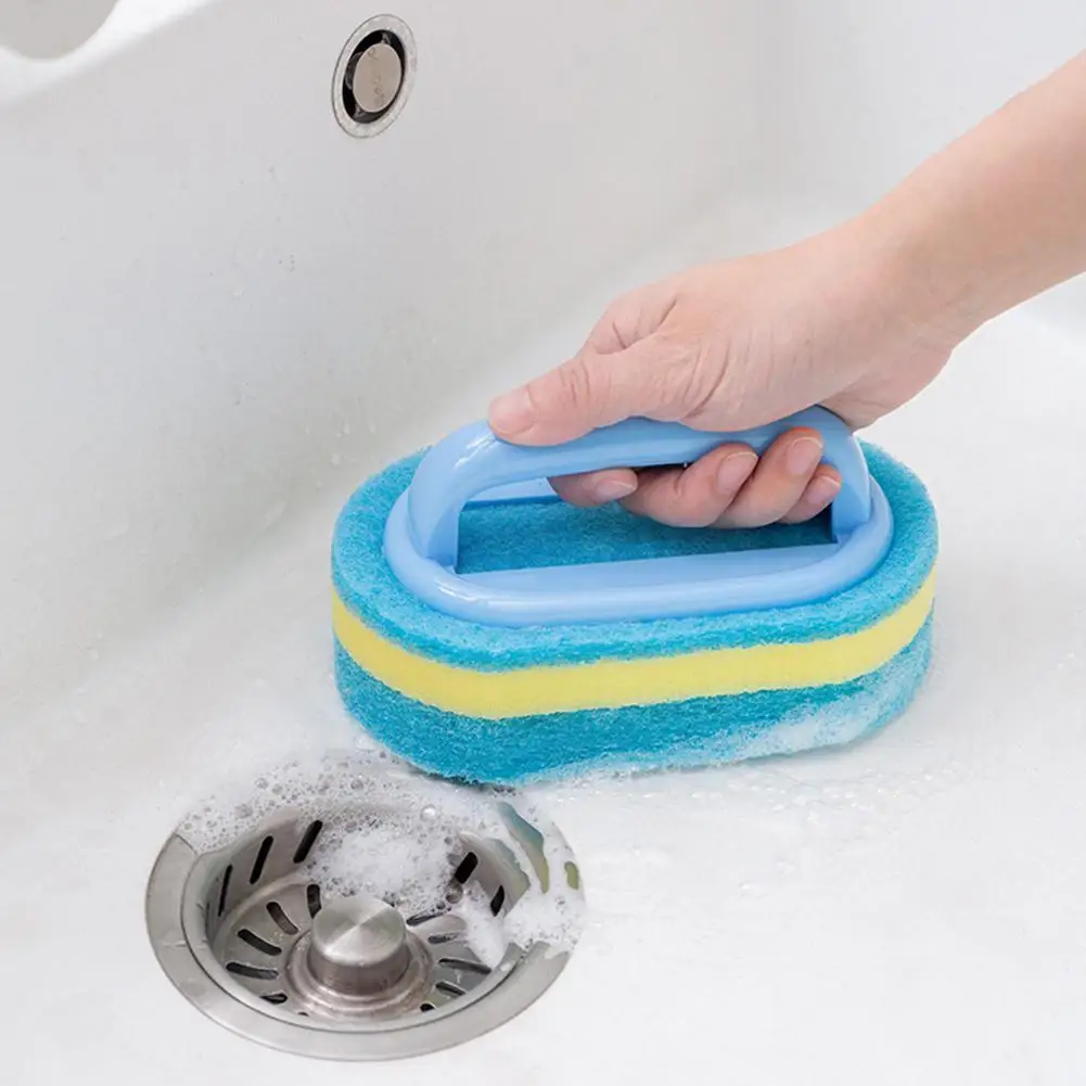 Handle Sponge Brush Kitchen Bathroom Cleaning Brush Kitchen Brush For Dishes Bath Bottom Bathtub Brush T6r7
Handle Sponge Brush Kitchen Bathroom Cleaning Brush Kitchen Brush For Dishes Bath Bottom Bathtub Brush T6r7