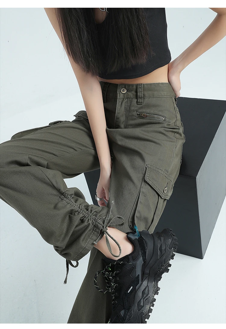 Spring and Autumn 2022 Korean version high waist overalls women's fashion versatile trend loose bf straight casual wide leg long
Spring and Autumn 2022 Korean version high waist overalls women's fashion versatile trend loose bf straight casual wide leg long